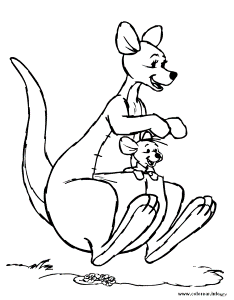 pooh07 Winnie-the-pooh PRINTABLE COLORING PAGES FOR KIDS.