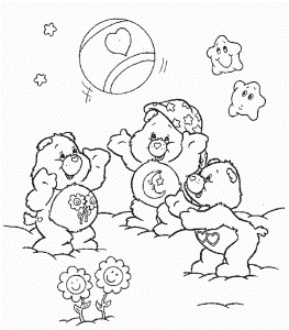 coloring-pages > care-bear-coloring > 660-CARE-BEARS-FRIENDS