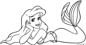 Coloring Pages Printable 3561 Ariel Coloring Printable Coloring