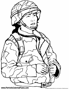 Coloring Page - Army coloring pages 49