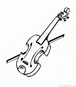 Musical Instruments | Free Printable Coloring Pages
