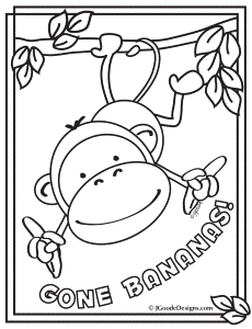 The monkey lps Colouring Pages (page 2)