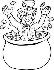 Leprechaun Coloring Pages, Tighten Relationship Between Kids And