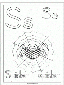 Itsy Bitsy Spider 135419 Spider Color Pages