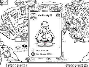 Club Penguin Coloring Page Photo by TheDONUTCHUBS | Photobucket
