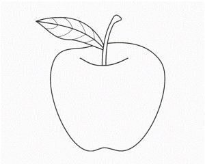 Download Preschool Apple Fruit Coloring Pages Or Print Preschool