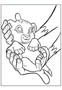 lion king pictures to color | Coloring Picture HD For Kids