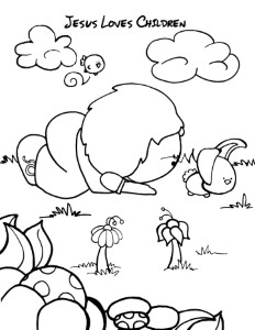 Bible Coloring Pages for Sunday School Lesson Bible Coloring Pages