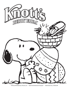 Snoopy Easter Coloring Pages Images & Pictures - Becuo