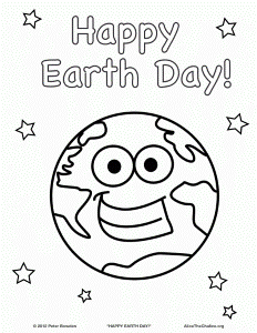 Earth Coloring Pages For Kids 725 | Free Printable Coloring Pages