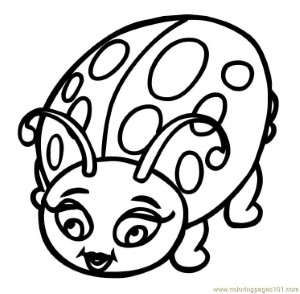 Coloring Pages Ladybug (Insects > ladybugs) - free printable