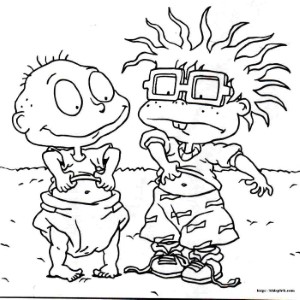 Free Printable Rugrats Coloring Pages ( | Everything Rugrats and