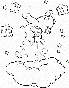 Care Bears Coloring Book - Care Bears Coloring Pages : Free Online