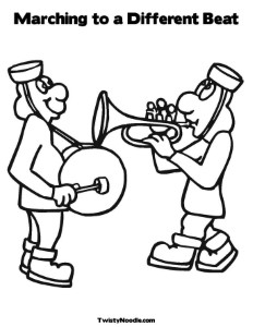 marching band Colouring Pages (page 2)