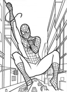 New Spiderman Coloring Pages | 99coloring.com