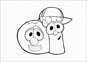Larry Boy Coloring Pages Coloring Pages 2014 | Sticky Pictures