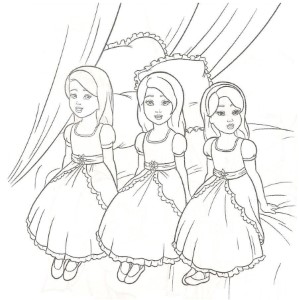 Amazing of Good Barbie Princess Coloring Page By Barbie C #368