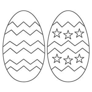 free printable easter egg coloring pages | Only Coloring Pages