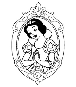 snow white coloring pages | Snow ...