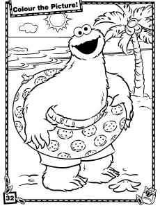 Sesame Street Coloring Pages - Bestofcoloring.com
