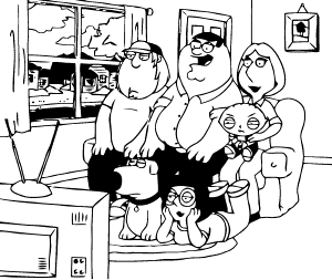 Family Guy Coloring Pages | Coloring Pages To Print
