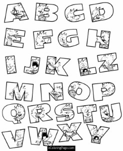 Calvin and hobbs alphabet abc