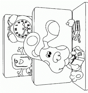 Tickety Coloring Page | Kids Coloring Page