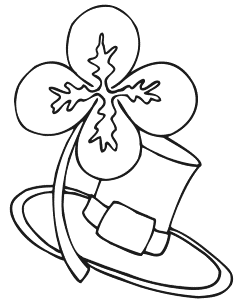 Free Good Luck Coloring Page