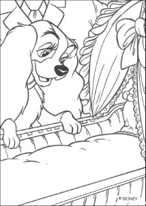 Disney Coloring Pages Lady And The Tramp Images & Pictures - Becuo