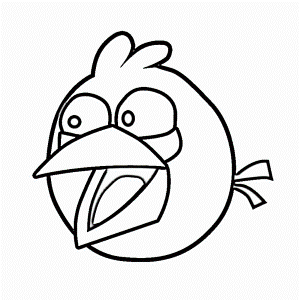 Angry Birds Coloring Pages 1 | Free Printable Coloring Pages