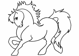 Pony Coloring Pages 3 | Coloring Pages To Print