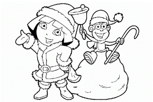 Christmas coloring pages overview with nice coloring pages for
