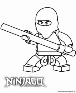 Ninjago Coloring Pages Online