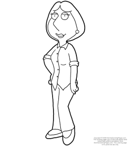Stewie Coloring Pages