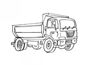 Coloring Pages Trucks For Boys To Print Free And Paint 244520