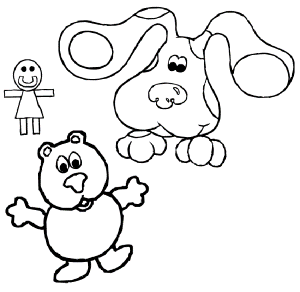 Blues Clues Coloring Pages | Learn To Coloring