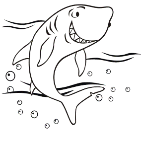 Printable Shark Coloring Pages | Animal Coloring pages | Printable