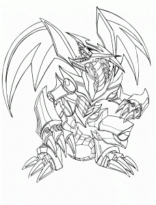 Blue Eyes White Dragon Yu Gi Oh Coloring Pages - Yu Gi Oh Coloring