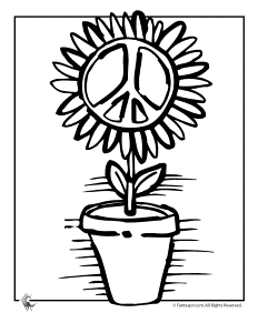 Flower Power Coloring Pages 149 | Free Printable Coloring Pages
