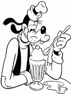 Printable Goofy Coloring Pages | Laptopezine.