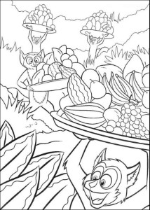 Free Printable Food Coloring Pages For Kids