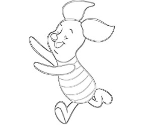 Piglet Coloring Pictures | Cartoon Coloring Pages | Kids Coloring
