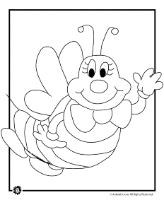 Bumble bee Colouring Pages (page 2)