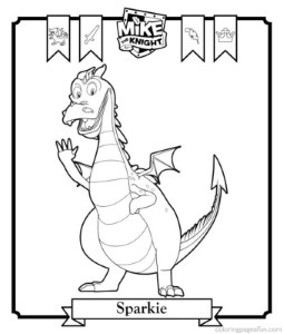 Mike the Knight | Free Printable Coloring Pages – Coloringpagesfun.com