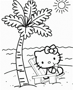 Hello Kitty Coloring Pages Free Online | Free coloring pages for kids