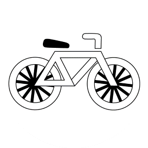 Bycicles Coloring Pages 8 | Free Printable Coloring Pages