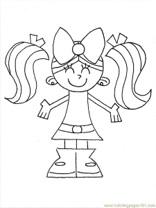 printable coloring page children pages peoples