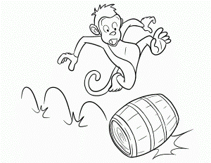 Free Printable Monkey Coloring Pages For Kids 62544 Monkey