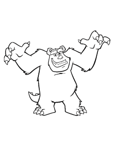 coloring pages - Cartoon » Others (499) - Monster Inc