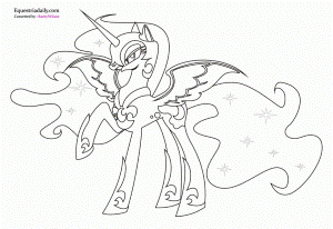 My Little Pony Coloring Pages Princess Cadence Coloring Pages